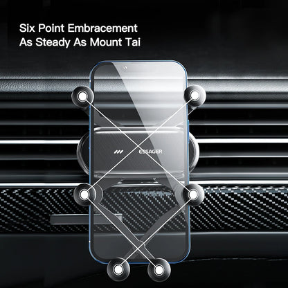 Gravity Car Holder Lock Air Vent Mount