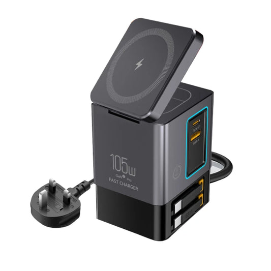 GaN 105W Tower Charging Station Six Ports