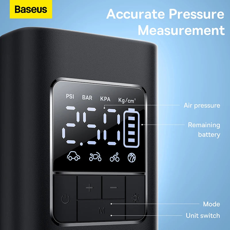 Baseus Wireless Portable Tire Inflator Pump
