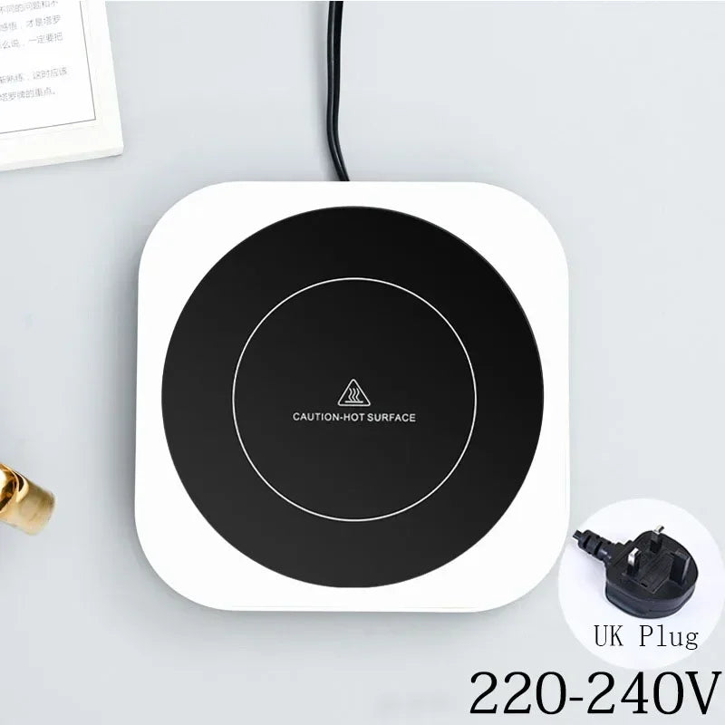 Electric Mug Warmer Adjustable Temperature Heating Plate