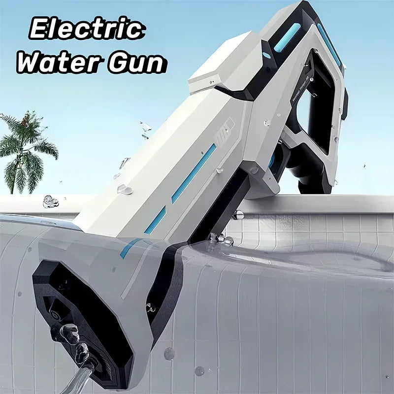 Electric Shotgun Water Gun External Bottle