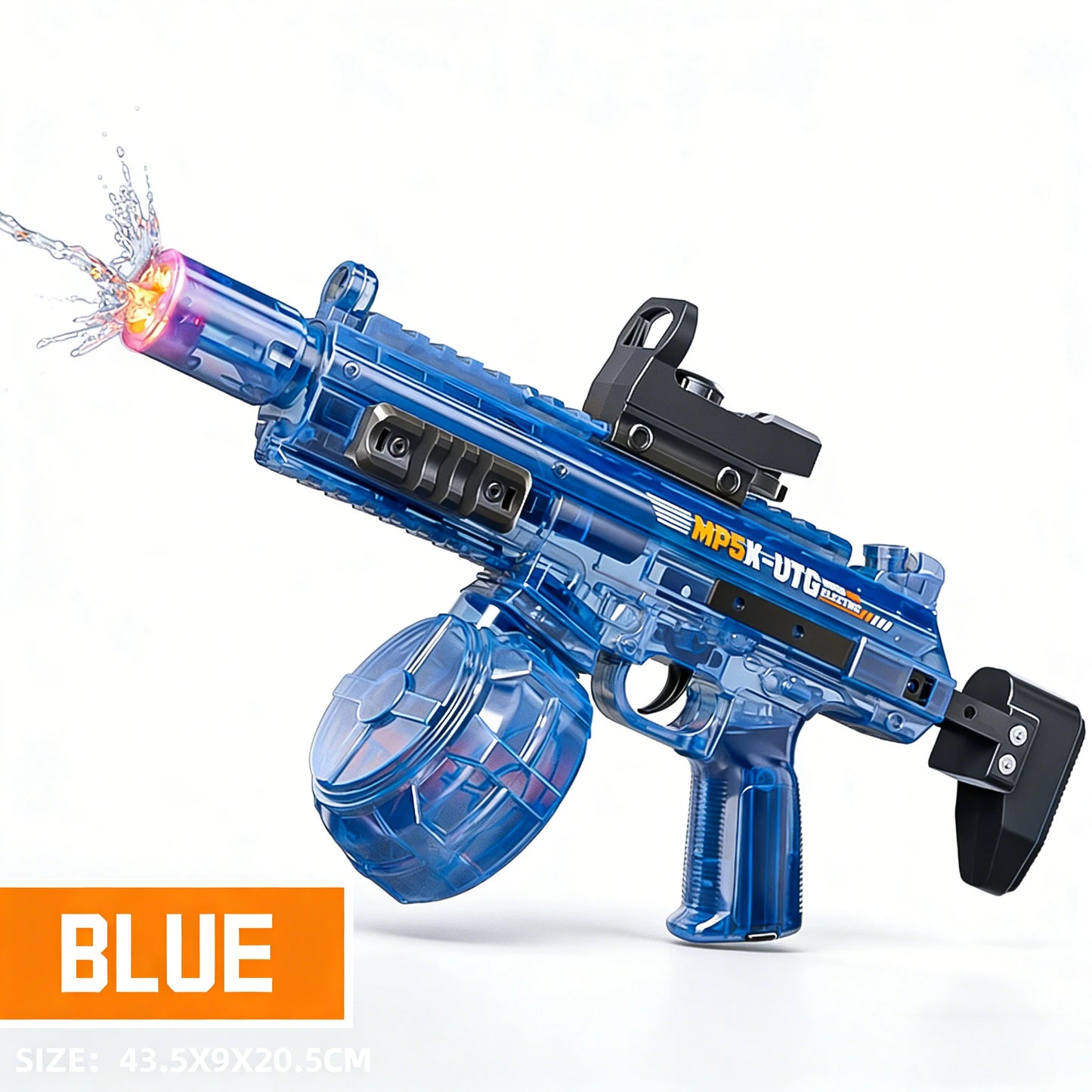 Recoil Electric Water Gun LED Sensor