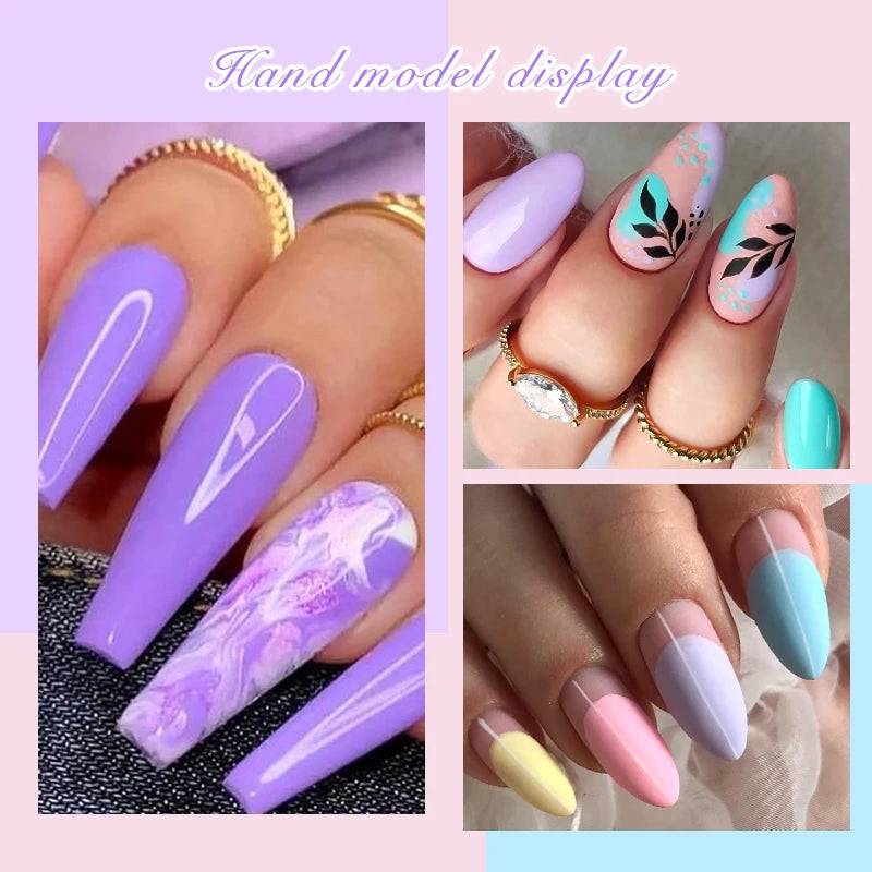 6pcs DIY Semi-Permanent Gel Polish Set