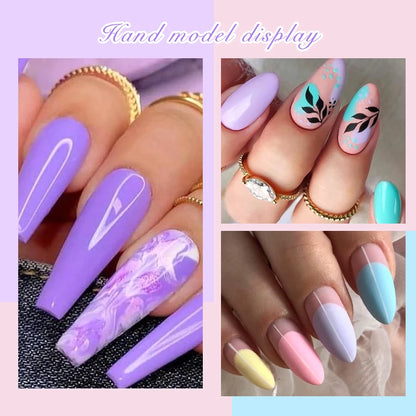 6pcs DIY Semi-Permanent Gel Polish Set