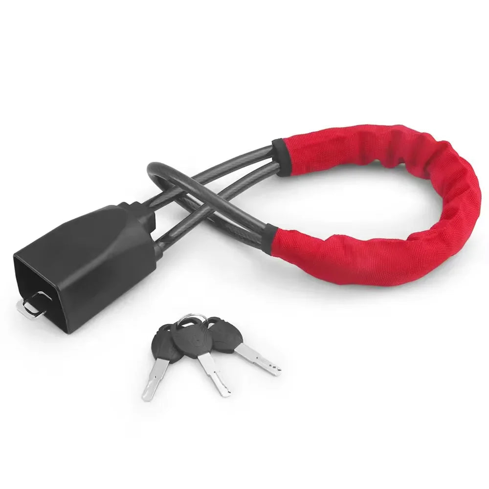 Steel Rope Steering Wheel Lock Anti-Theft