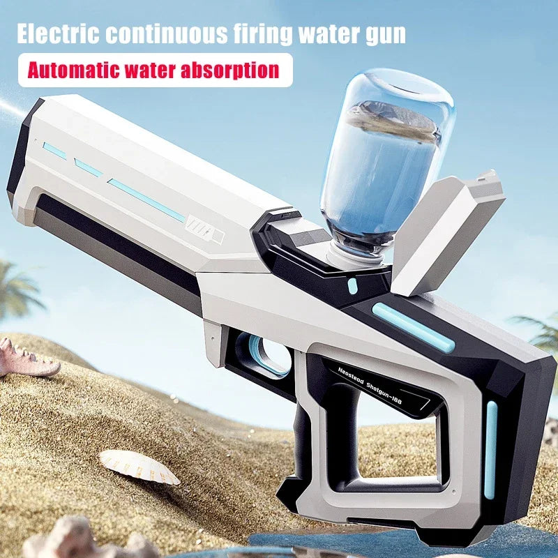 Electric Shotgun Water Gun External Bottle
