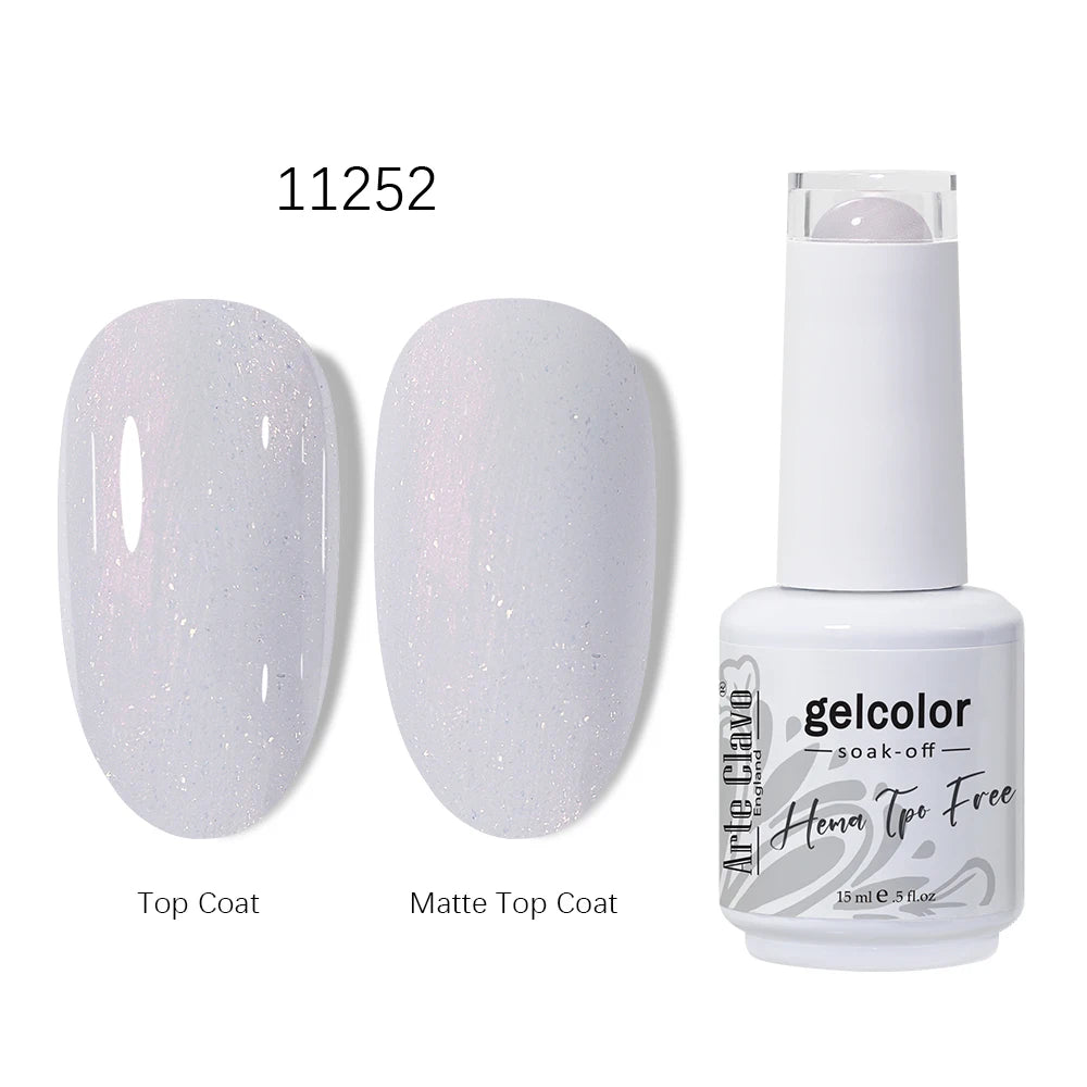 Pink Reflective Gel Nail Polish