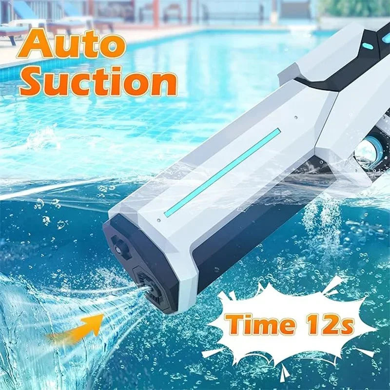 Electric Water Gun Auto Suction Blaster