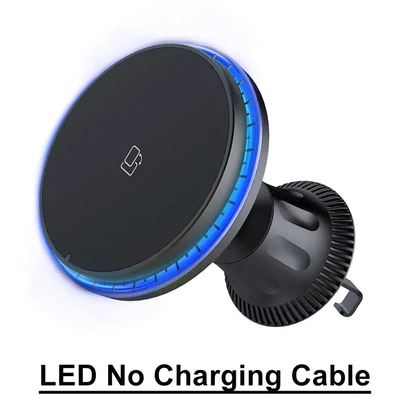 Magnetic Car Wireless Charger RGB LED