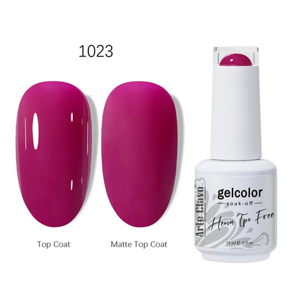 Pink Reflective Gel Nail Polish