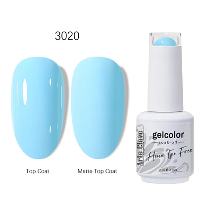 Pink Reflective Gel Nail Polish