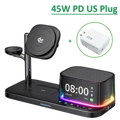 Qi2 25W 5-in-1 Wireless Charging Station