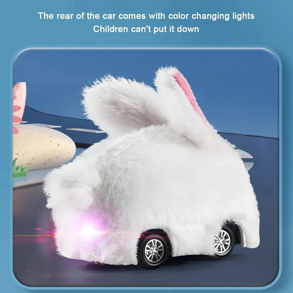 RC Watch Toy Plush Animal Mini Car