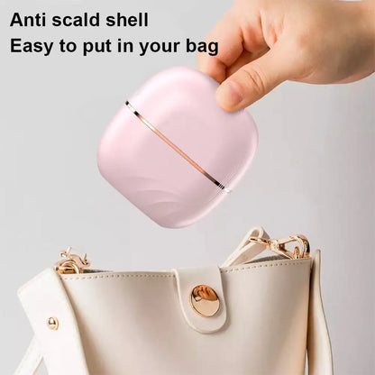 Portable Ceramic Hair Straightener Brush