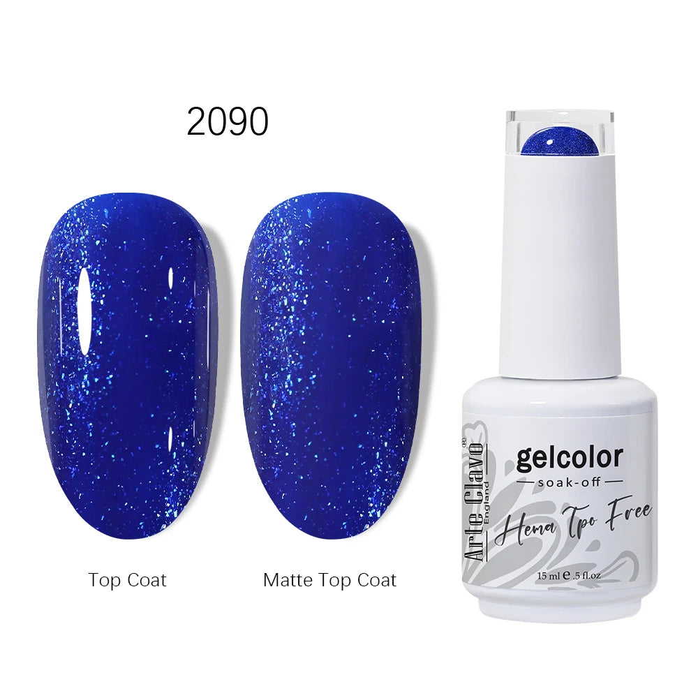 Pink Reflective Gel Nail Polish