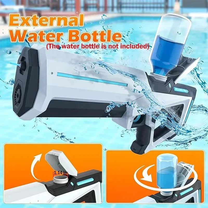 Electric Water Gun Auto Suction Blaster