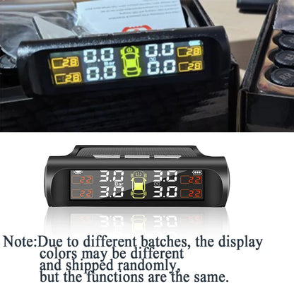 Solar TPMS with 4 External Sensors