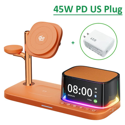 Qi2 25W 5-in-1 Wireless Charging Station