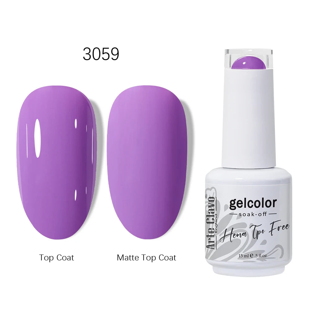 Pink Reflective Gel Nail Polish