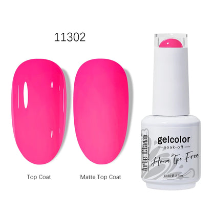 Pink Reflective Gel Nail Polish