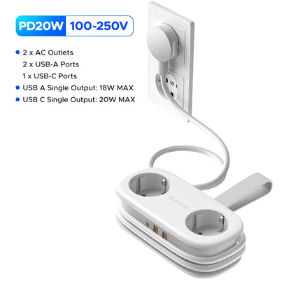 Smart Power Strip Fast Charging