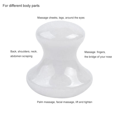 Mushroom Gua Sha Stone Facial Lifting Massager