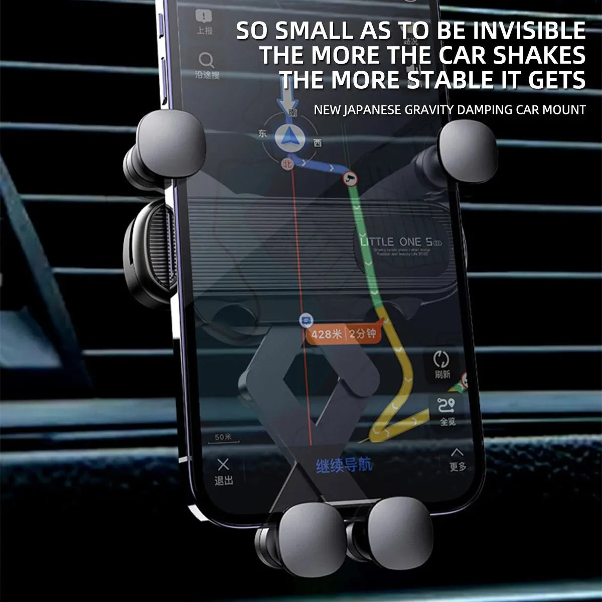 Mini Gravity Ball-Grip Air Vent Holder