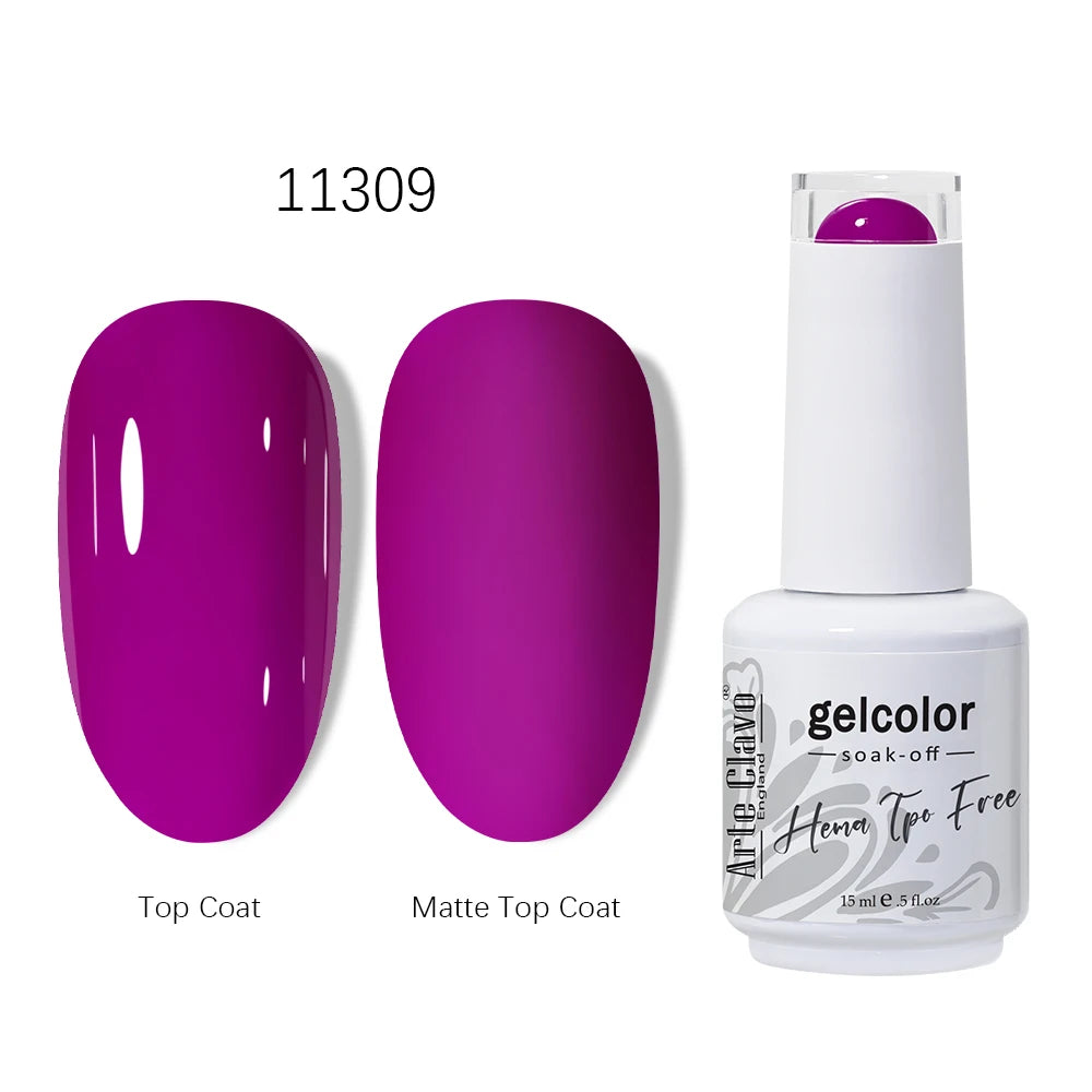 Pink Reflective Gel Nail Polish