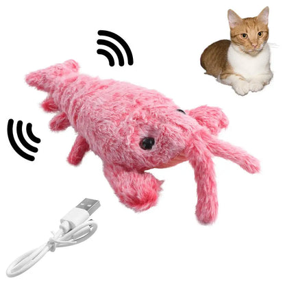 USB Charging Dancing Lobster Toy For Pets