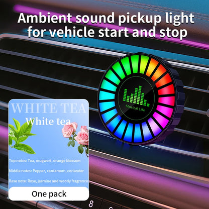 RGB Sound-Reactive Car Air Freshener