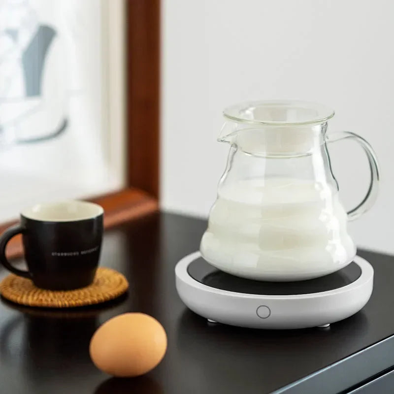 Electric Mug Warmer Adjustable Temperature Heating Plate