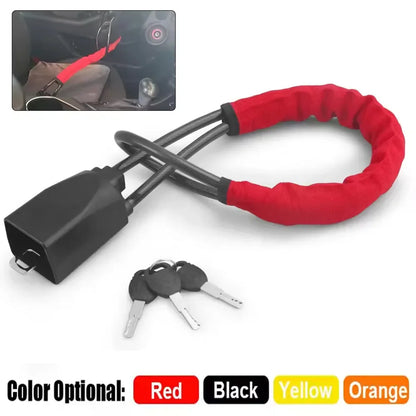 Steel Rope Steering Wheel Lock Anti-Theft