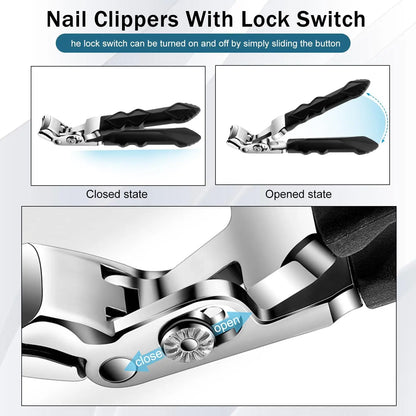 Precision Long-Handle Senior Nail Clippers