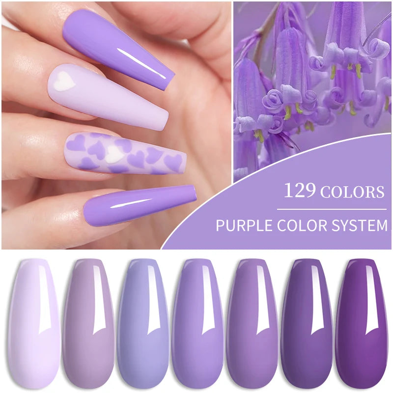 Quick-Dry LED UV Nail Gel Varnish
