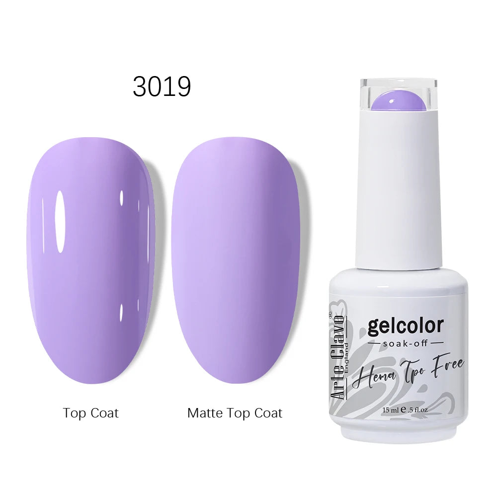 Pink Reflective Gel Nail Polish