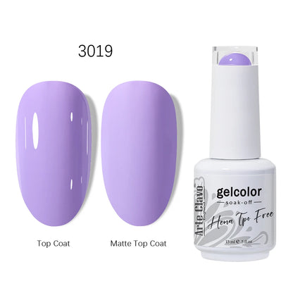 Pink Reflective Gel Nail Polish