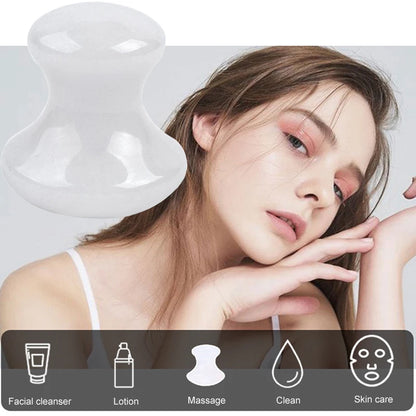 Mushroom Gua Sha Stone Facial Lifting Massager