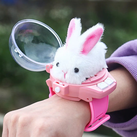 RC Watch Toy Plush Animal Mini Car