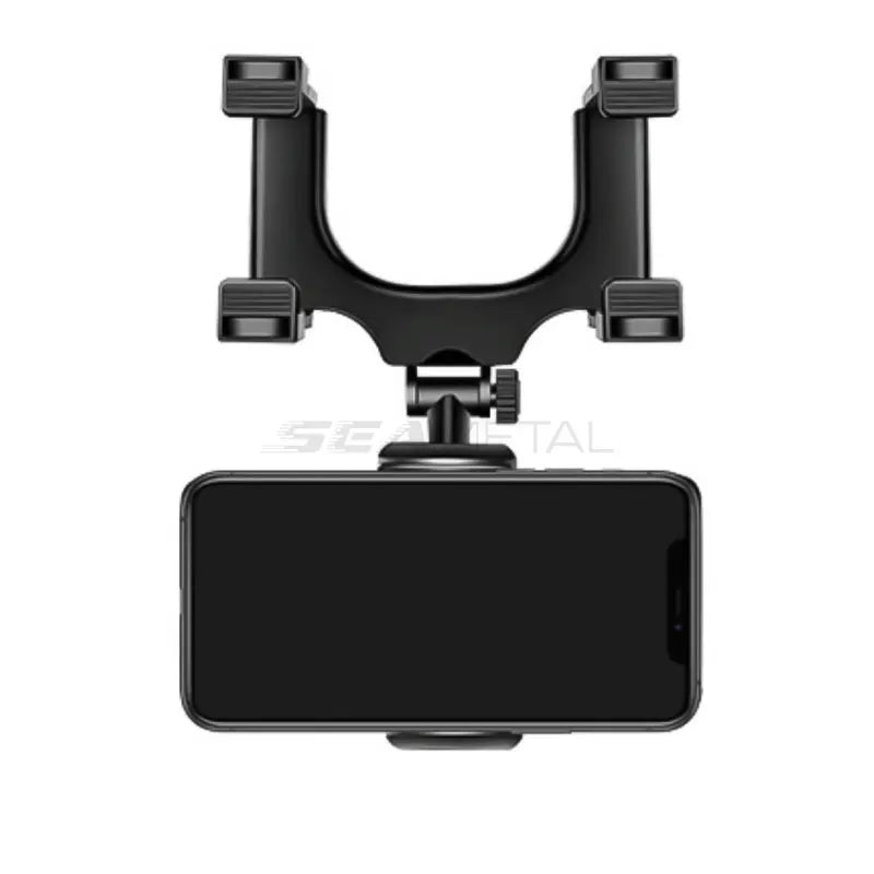 Phone holder with U-shaped stand on a white background