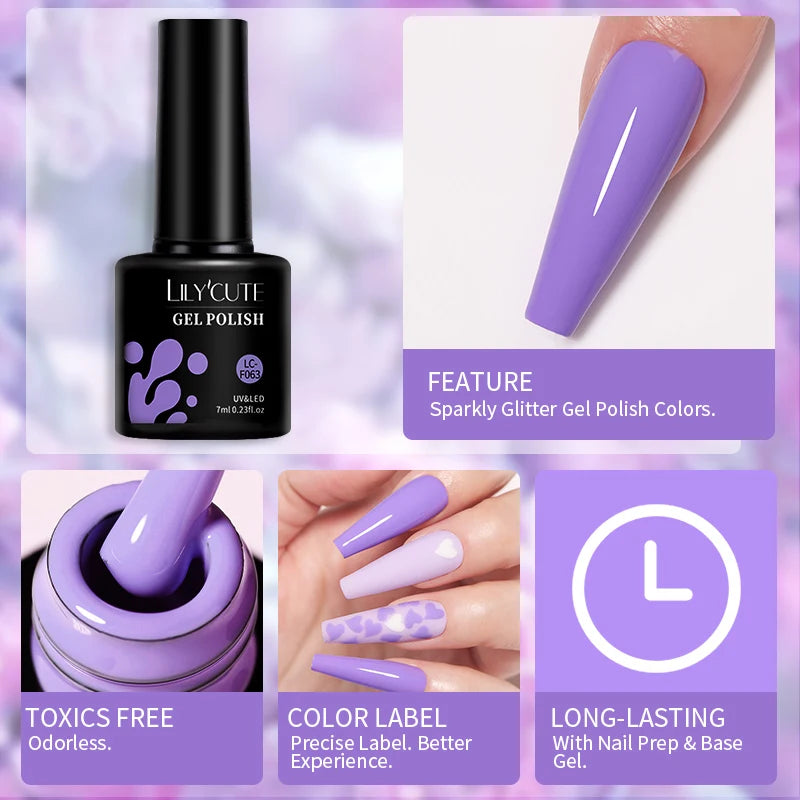 Quick-Dry LED UV Nail Gel Varnish