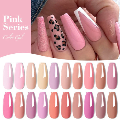 6pcs DIY Semi-Permanent Gel Polish Set