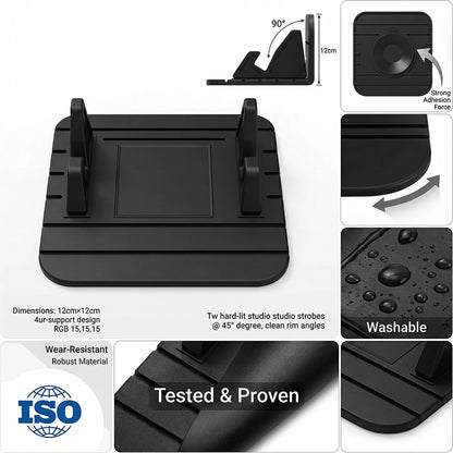 Eco-Silicone Phone Stand Mat Car Desk