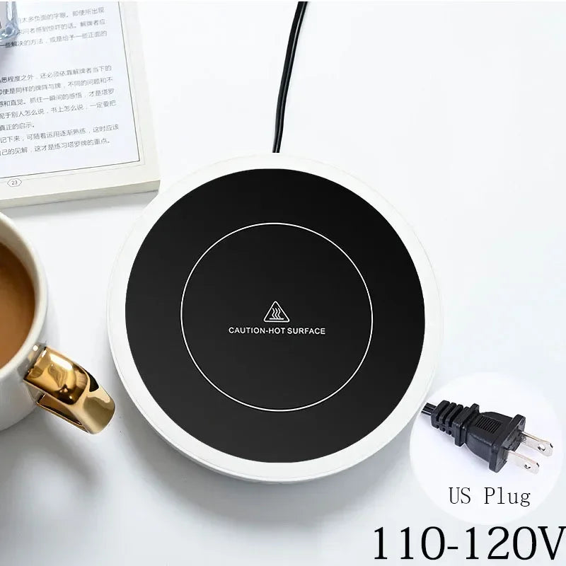 Electric Mug Warmer Adjustable Temperature Heating Plate