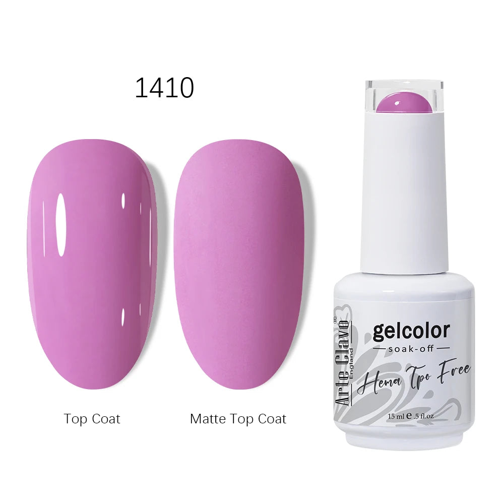 Pink Reflective Gel Nail Polish