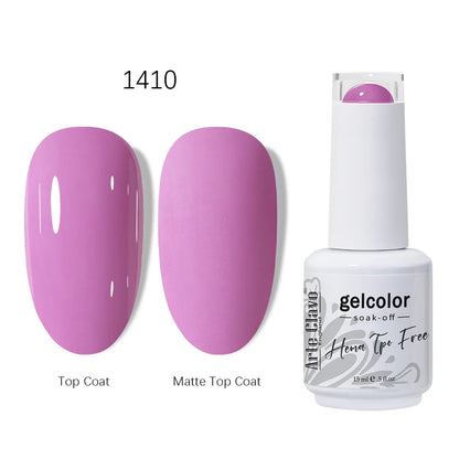 Pink Reflective Gel Nail Polish