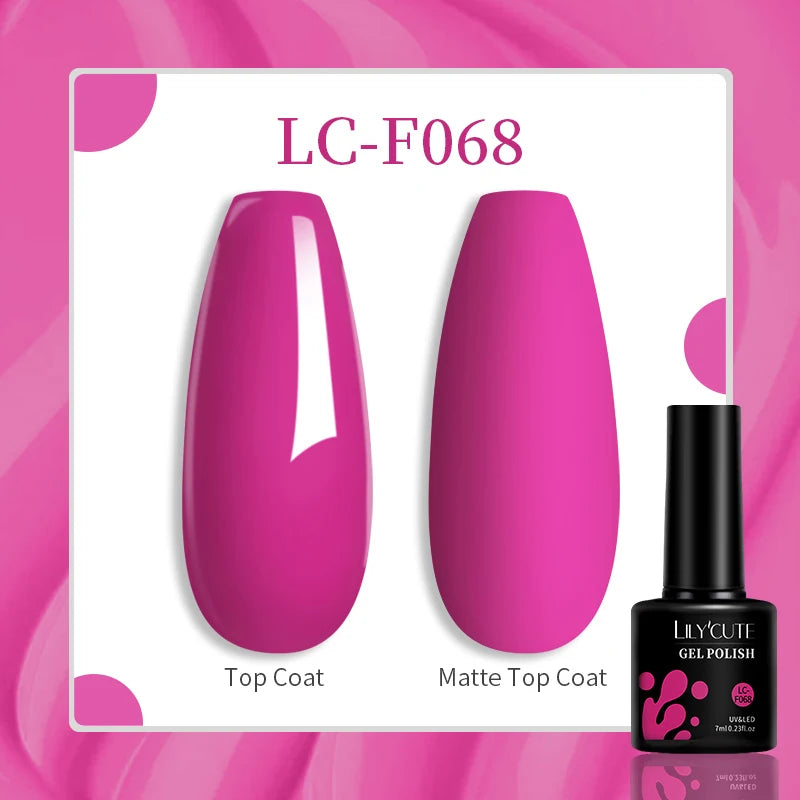 Eco-Friendly UV Nail Gel Polish Collection