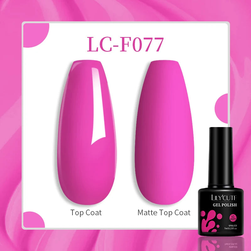 Eco-Friendly UV Nail Gel Polish Collection