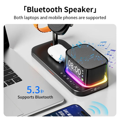 Qi2 25W 5-in-1 Wireless Charging Station