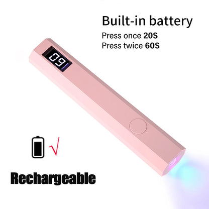 Portable Rechargeable UV Nail Dryer