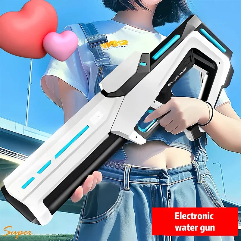 Electric Shotgun Water Gun External Bottle